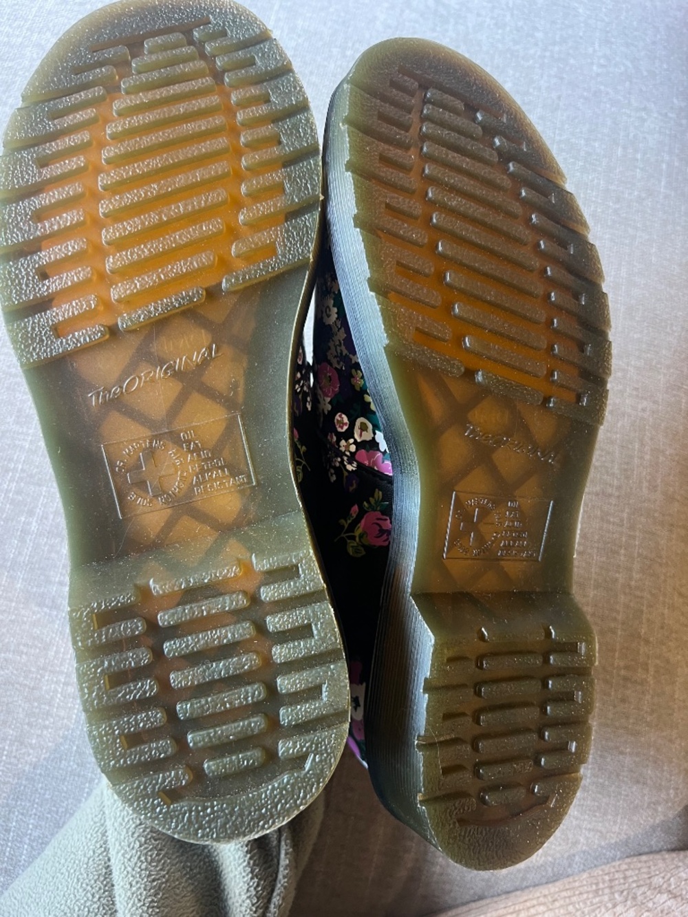 Dr. Martens Black Floral Mary Jane Flats - Picture 3 of 8